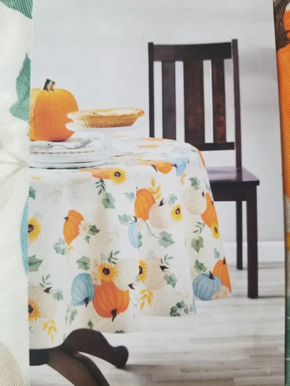Autumn Fall themed Table Cloth NEW